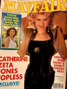MAYFAIR MAGAZINE VOL 27 NO 9 CATHERINE ZETA JONES FINE ORIGINAL CONDITION - Picture 1 of 1