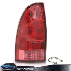 Fit For 2005-2015 Toyota Tacoma Rear Brake Lamps Tail Lights w/ Bulbs Left Side - Picture 1 of 12