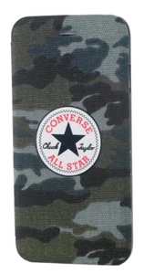 CONVERSE ALL STAR BOOKLET PHONE CASE COVER IPHONE 6 PLUS - CANVAS CAMO PRINT - Picture 1 of 3