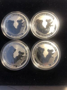 2011 AUSTRALIA KOALA...LOT 4 COINS(1/2OZ)..MINT DIRECT PURCHASE .*TWO OZ TOTAL** - Picture 1 of 6