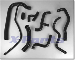 Golf 2 G60 Wasserschlauch SCHWARZ Set Silikonschlauch Kühlwasserkreislauf Kühler - Afbeelding 1 van 1