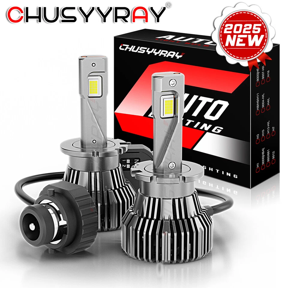 For 2004-2017 Infiniti FX35/FX45/FX50/QX70 Low & High Beam LED Headlight Bulbs Foto 1 de 4