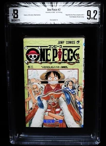 BGS 9.2 ONE PIECE Vol. 2 1st Printing Graded Comic Manga 1997 Japanese LOW POP - Picture 1 of 2