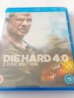 Die Hard 4.0 (Blu-ray, 2013) 2 Disc Edition NEU Bruce Willis 