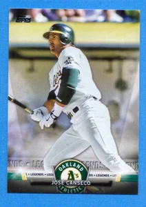 2018 Topps Salute #TS45 Jose Canseco Athletics - Picture 1 of 1