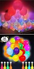 50 Pack Neon LED Balloons - Light Up Balloon PERFECT PARTY Decoration Wedding