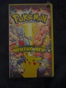 Pokemon The First Movie UK VHS PAL good condition - Picture 1 of 2