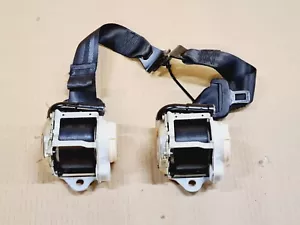 VW POLO 2018-2024 REAR SEAT BELTS LEFT+RIGHT REPAIR SERVICE RECONDITIONING - Picture 1 of 4