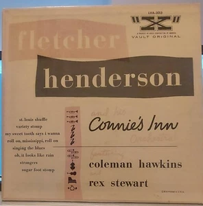 FLETCHER HENDERSON 10" AND HIS CONNIE'S INN ORCHESTRA X COLEMAN HAWKINS 1954 - Picture 1 of 2