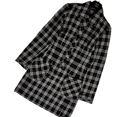 Burberry London Blue Label Long Sleeve Check Shirt Dress [Size38/VG] LTD From JP - Image 1 of 4