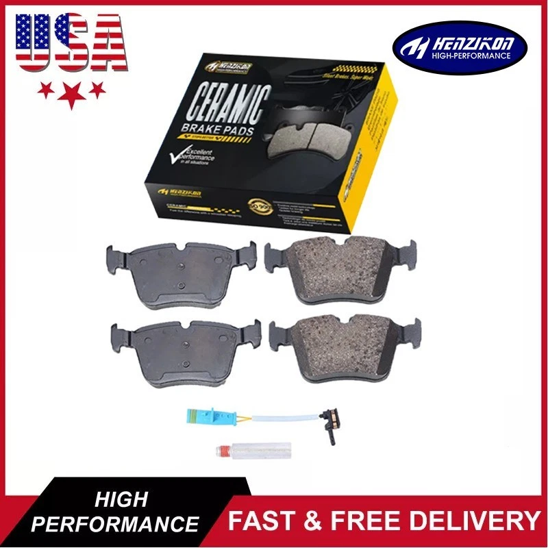 Pastillas de freno traseras de cerámica para Mercedes-Benz C300 C350e C400 2015 2016 2017-2021 Foto 1 de 4