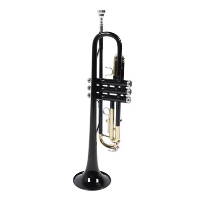 Trumpet Bb Brass Instrument Standard Set For Beginners Band Professional Per - Bild 1 von 4