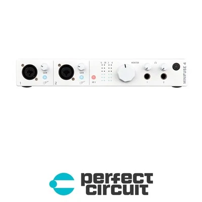 Arturia MiniFuse 4 USB-C (White) AUDIO INTERFACE - NEW - PERFECT CIRCUIT - Image 1 of 4