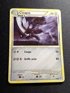 Cizayox 7/90 HGSS Holo Indomptable Carte Pokémon FR - Imagen 1 de 11