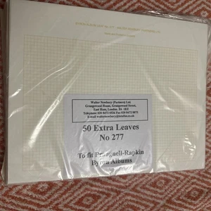 STAMPS - 50 x BYRON ALBUM PAGES - No 277 - NEW IN PACKET - Picture 1 of 3