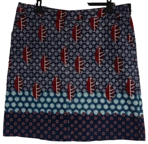 White stuff Leaf patterned Midi skirt lined - 18 - Multicoloured - Fantastic - Picture 1 of 7