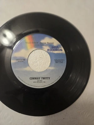 Conway Twitty Hello Datlin (Russian & English) MCA 60180 45 RPM Very Rare!!! - Image 1 of 4