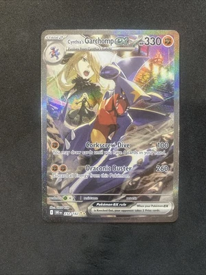 Cynthia's Garchomp ex 232/182 Sv10 Destined Rivals Holo SIR Rare - Image 1 of 4