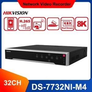 Hikvision DS-7732NI-M4 32MP 32CH 8K AI NVR IP Camera Smart POS No POE 4SATA - Picture 1 of 3