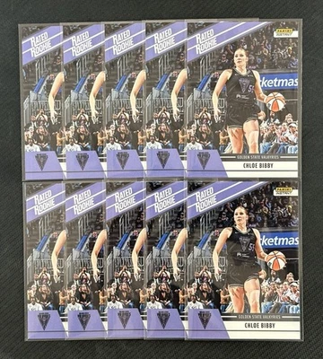 Panini Instant WNBA 2025 Chloe Bibby Clasificado Novato Retro RC #11 CANTIDAD Foto 1 de 3