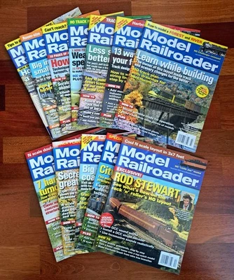 Model Railroader Magazines, 2010, Complete Year Collection, Lot Of 12 - Image 1 of 4