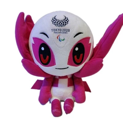 Tokyo Japan  2020 Olympics Cherry Blossom Mascot Plush Doll SOMEITY (M size)  - Image 1 of 4