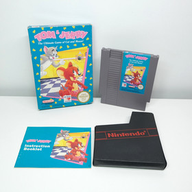 Tom & Jerry Nintendo NES Complete With Manual Free Royal Mail 24 Post 🚚💨
