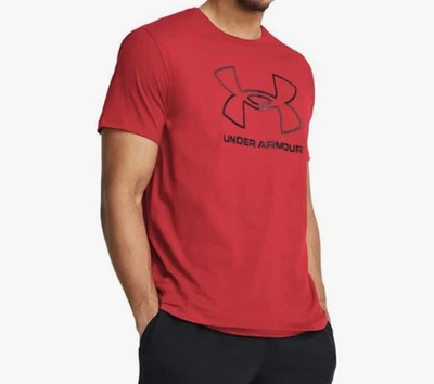 Camiseta Under Armour masculina base global manga curta cor vermelha tamanho 3XL - Imagem 1 de 4