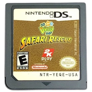 Go Diego Go Safari Rescue Nintendo DS Game Cartridge Authentic 2K Play Kids - Picture 1 of 2