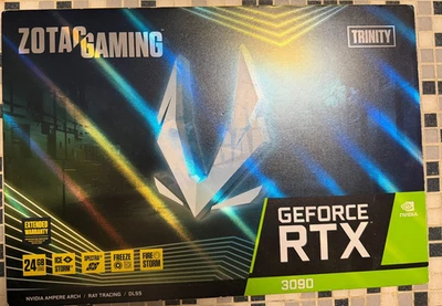 Scheda video ZOTAC Geforce RTX 3090 TRINITY usata poco e in perfette condizioni - Immagine 1 di 2