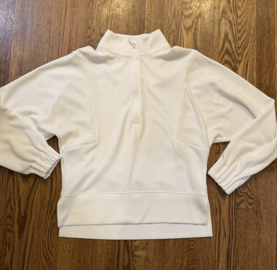 EUC $145 женщин Peter Millar Flora вязаный Athleisure доломан пуловер белый размер S - Изображение 1 из 4