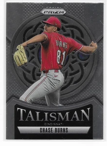 2025 Panini Prizm Talisman #24 Chase Burns Cincinnati Reds - Picture 1 of 2