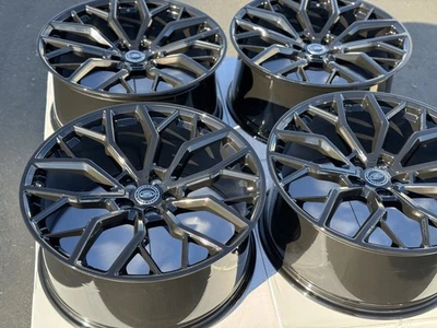 Llantas 22" negro brillante Range Rover Autobiography HSE Sport Land Rover 5x120 Foto 1 de 4