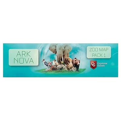 Capstone Games Ark Nova: Zoo Map Pack 1 - Game Accessory Pack - Image 1 of 4