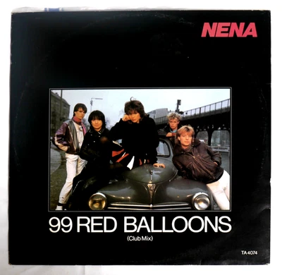 NENA 12" VINYL SINGLE  "99 LUFT BALLOONS" "LIKE NEW" Foto 1 de 4