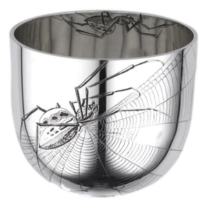 CATORS Silver - Hallmarked Sterling Silver Heavyweight Tumbler - Arachne - Picture 1 of 4