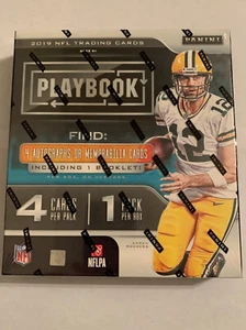 2019 Panini Playbook Football Box - Hobby - 4 Hits!!! - Picture 1 of 1