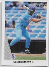 1990 Leaf #178 George Brett Kansas City Royals HOF