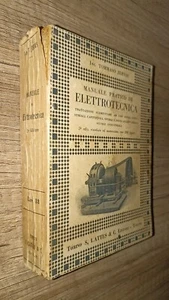 T. JERVIS - MANUALE PRATICO DI ELETTROTECNICA 5° EDIZIONE 1925 LATTES  - Foto 1 di 6