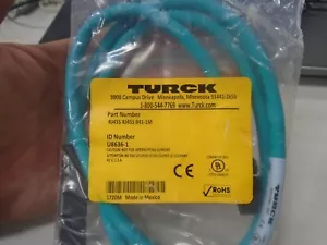 TURCK RJ45S RJ45S 841-1M / U8636-1 DOUBLE ENDED CORDSET 1M LENGTH *NEW* - Picture 1 of 1