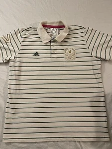 London Olympic Games 2012 AdidasMens White Polo Shirt Large LimitedEdition Top - Picture 1 of 14