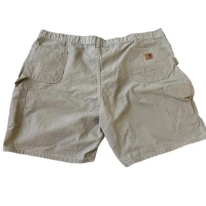 Carhartt Men's Washed Duck Work Short B23 Size: 50 - Picture 1 of 7