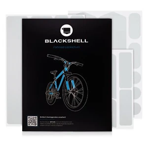 Fahrrad Aufkleber Schutzfolie Rahmenschutz BMX, MTB 21-teilig in Transparent - Bild 1 von 5