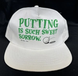 ✨Vintage Golf Humor Neuheit verstellbar Trucker Mütze Snapback Ball Cap ✨ - Bild 1 von 12