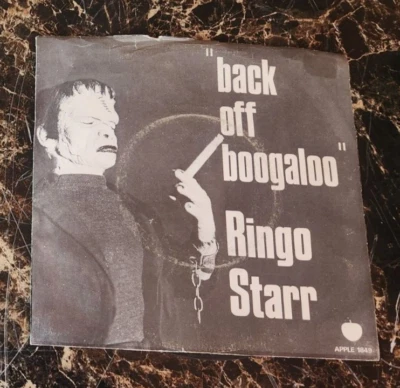 Ringo Starr Back Off Boogaloo/Blindman original 1972 USA 7" single w/sleeve - Image 1 of 2