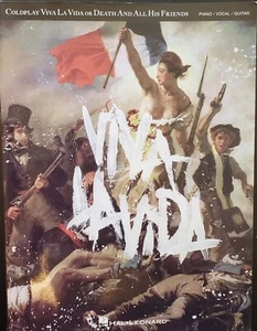 Cold Play Viva La Vida Piano Vocal Guitar Sheet Music Book s5 - Picture 1 of 5