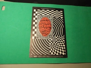 Fillmore Auditorium 1968 Concert Chamber Brothers Diegal Schwall 1967 102 - Picture 1 of 3