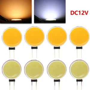 G4 LED Chip COB Light 4W 5W 7W 12W DC 12V Spot Lamp Headlight Cool/Warm White - Picture 1 of 16
