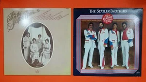 STATLER BROTHERS Country America Loves & Best Of LP Vinyl VG+ 2 Lot - Imagen 1 de 4