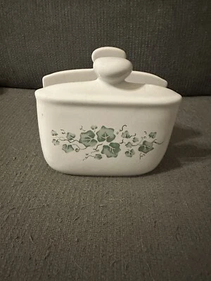JAY Import Corelle Coordinates Callaway Ceramic Napkin Holder Green Ivy Vines - Image 1 of 4